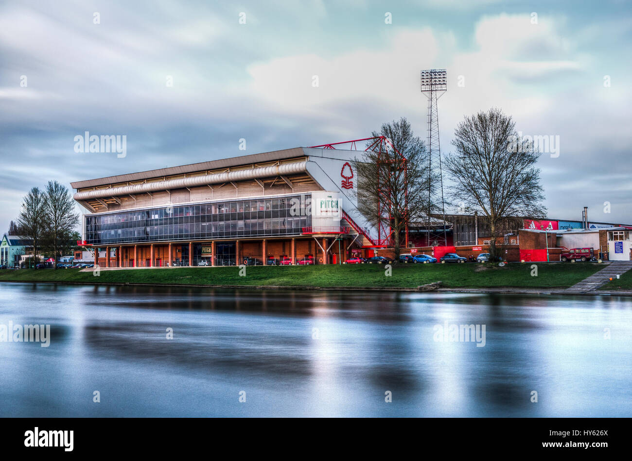 City Ground, Heimat des Nottingham Forest Football Club Stockfoto