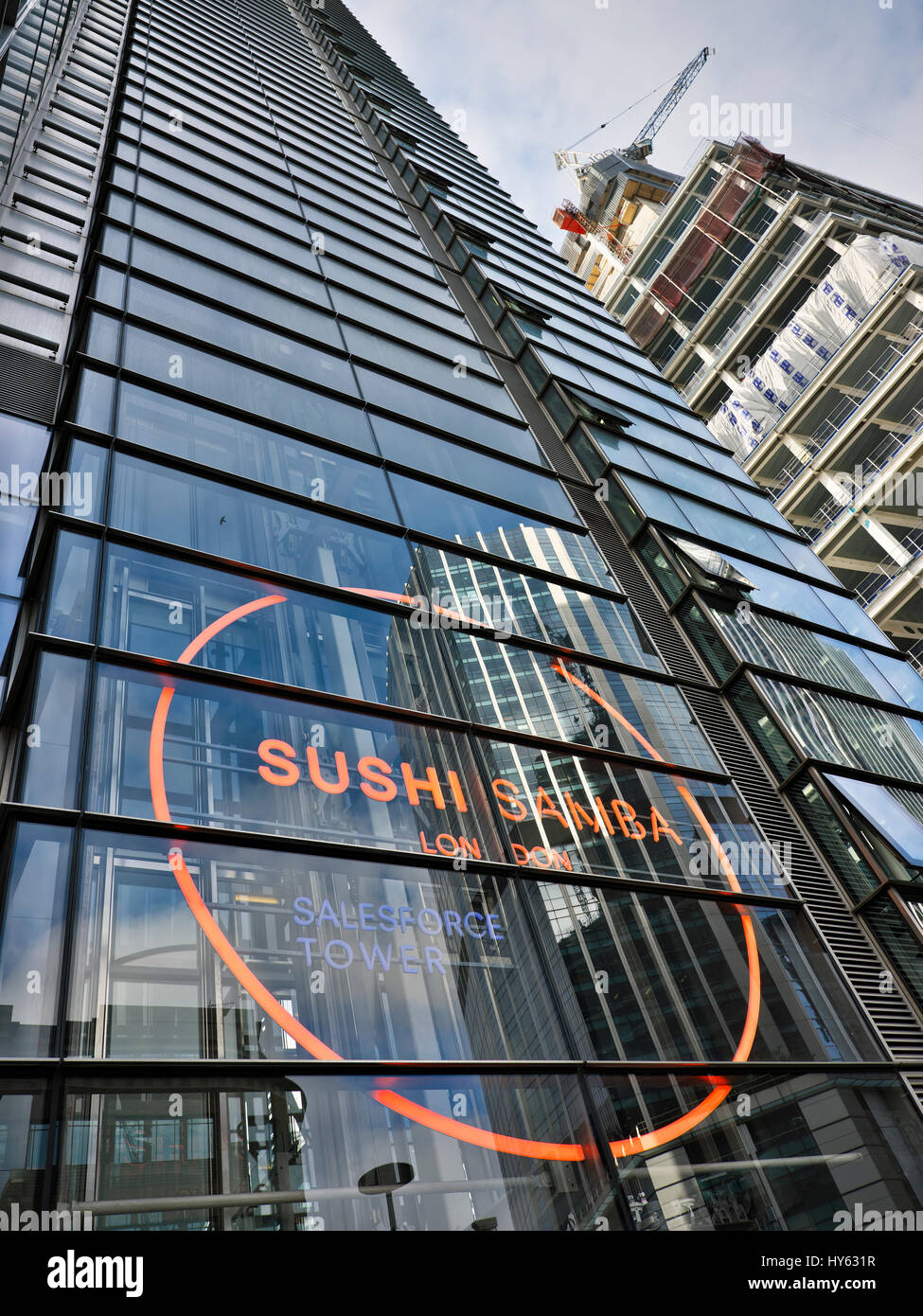 Die Salesforce-Turm Stockfoto