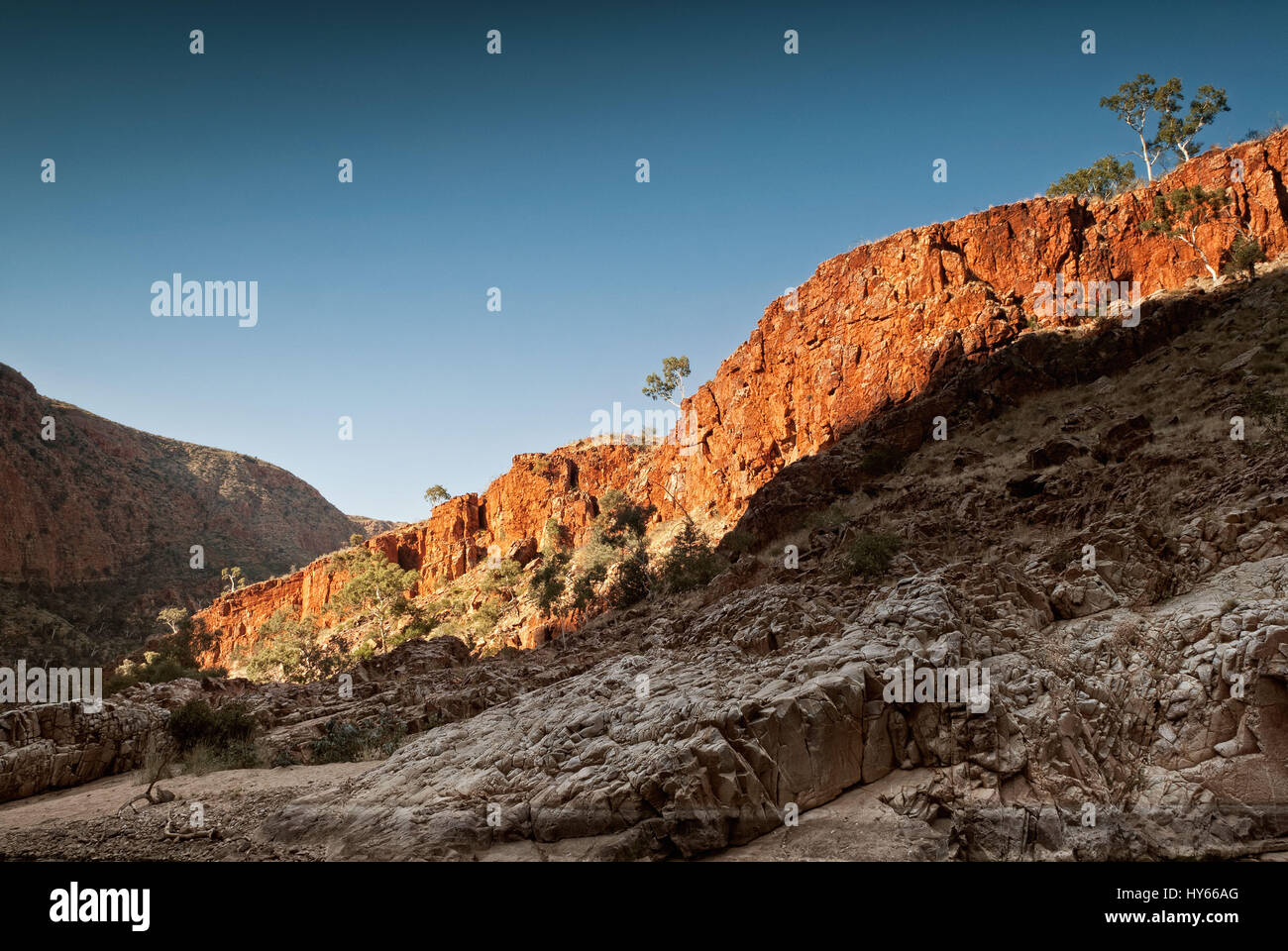 Ormiston Gorge im Northern Territory West MacDonnell National Park, Australien Stockfoto