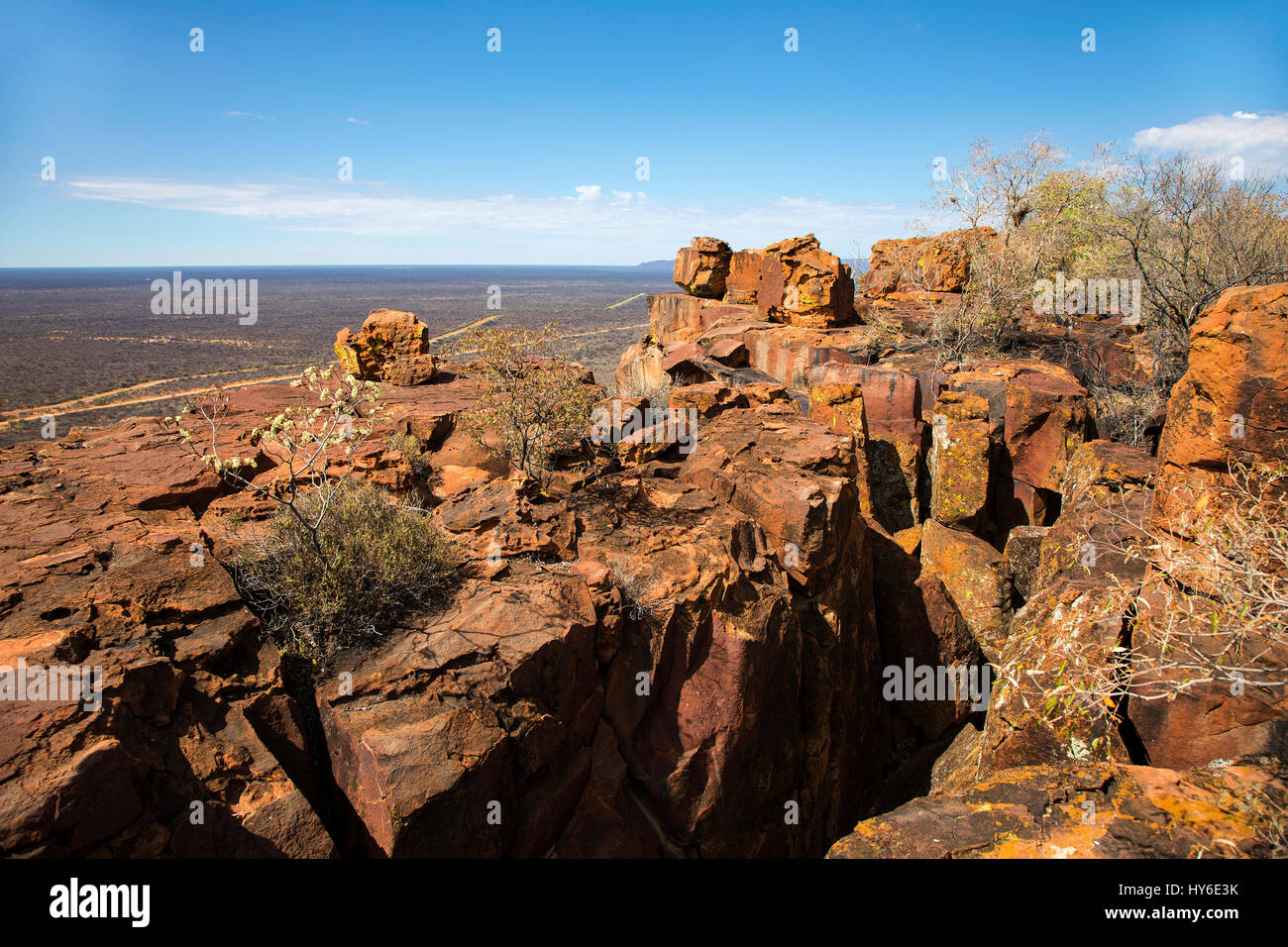 Waterberg Plateau, Waterberg Wilderness Reserve, Namibia, Afrika, von Monika Hrdinova/Dembinsky Foto Assoc Stockfoto