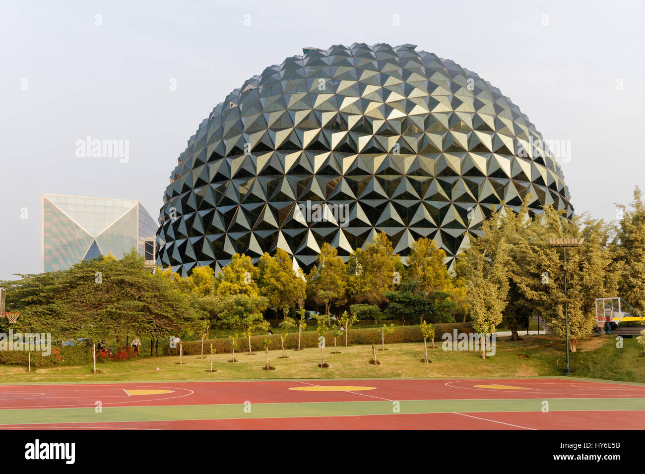 Inside Infosys Campus in Mysore, Indien Stockfoto