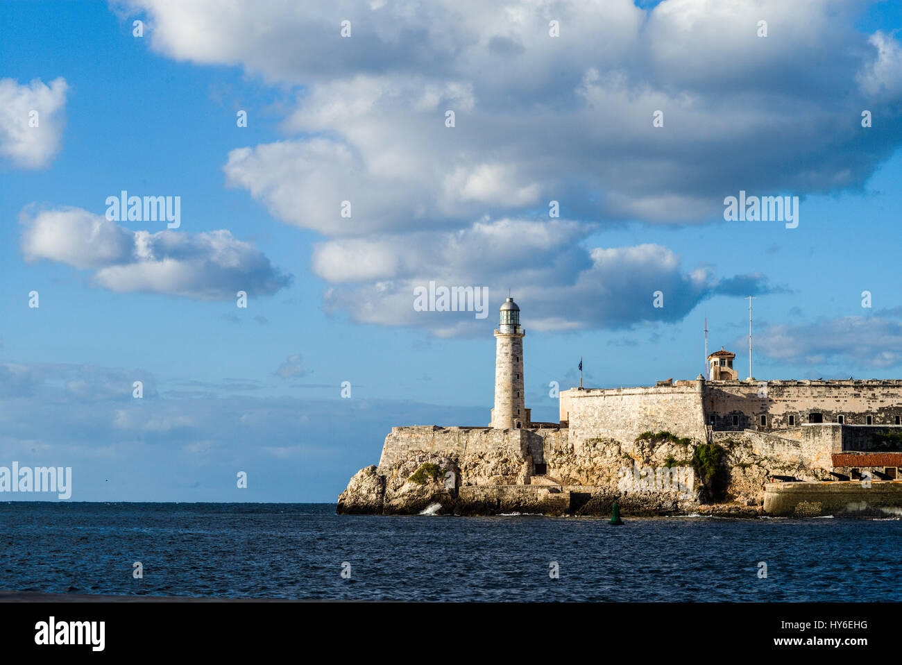 Morro-Burg in Havanna Bucht von Alt-Havanna, Kuba. Stockfoto