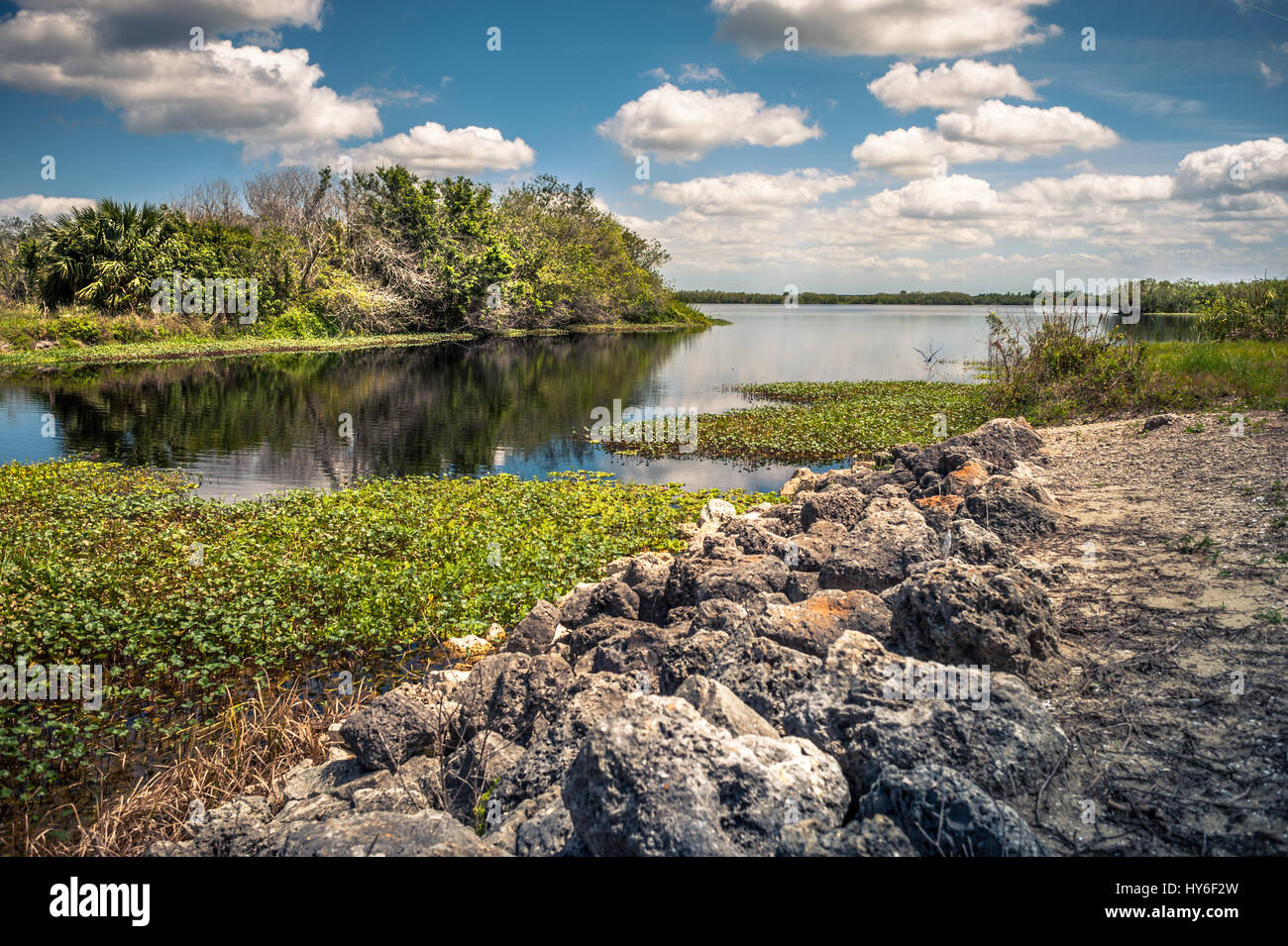 Schöner Tag in Vero Beach, Florida Stockfoto