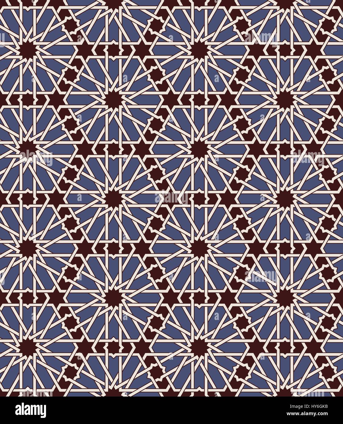 Islamische marokkanischen Musterdesign. Arabische geometrische Ornament.  Muslimische Textur. Jahrgang Hintergrund wiederholen. Vektor blaue Tapete.  Orientalischem Design und Ramadan Tapeten Stock-Vektorgrafik - Alamy