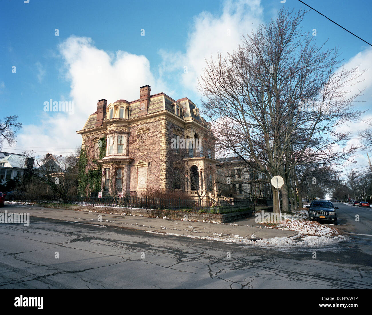 Oswego, NY Stockfoto