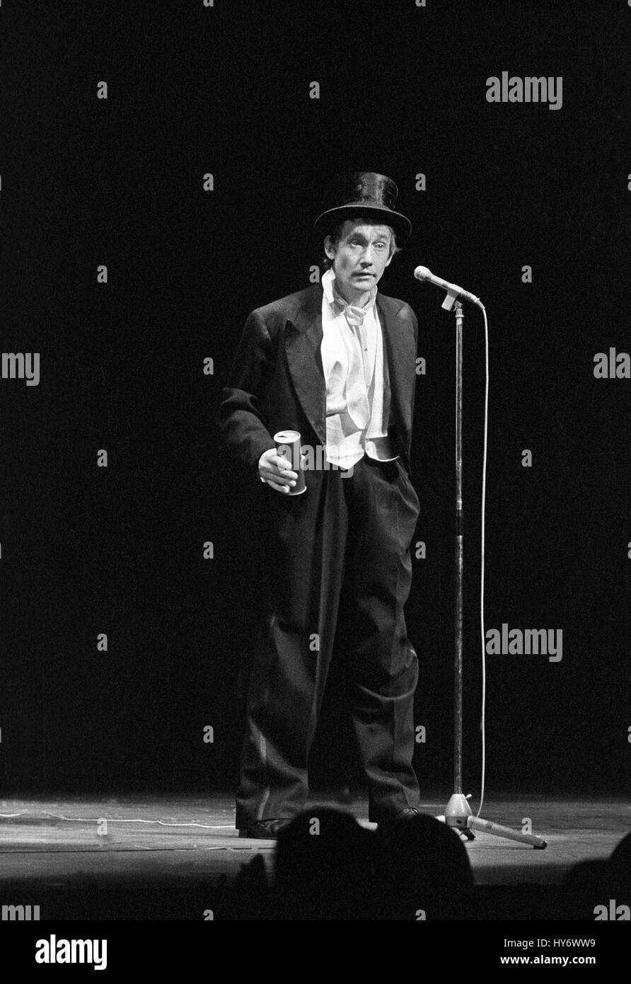 GÖSTA EKMAN, schwedischer Schauspieler und die dritte Generation im Theater auf der Bühne als Perikles die dänische Rolle bei tramp Bühne in einer Ausstellung im Berns 20/9 1973 Stockfoto