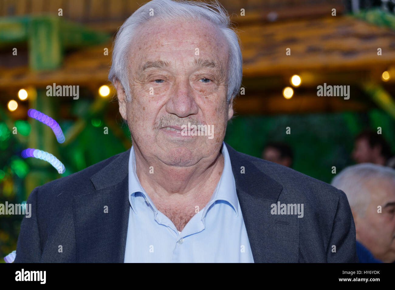 Paris, Frankreich. 31. März 2017. Marcel Campion nimmt am Eröffnungsabend der Thronmesse 2017 in Paris, Frankreich, Teil. Stockfoto