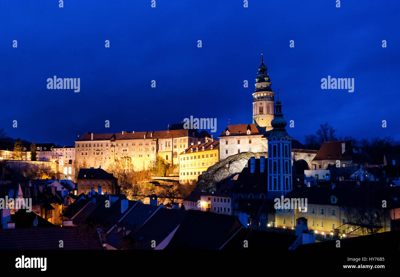 Cesky Krumlov, Tschechische Republik Stockfoto
