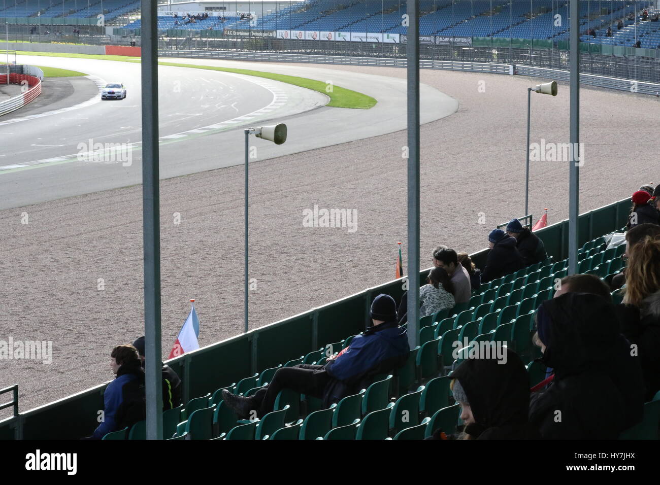 Tag des Rennens für den Hankook 24H Tourenwagen Ausdauer in Silverstone Stockfoto