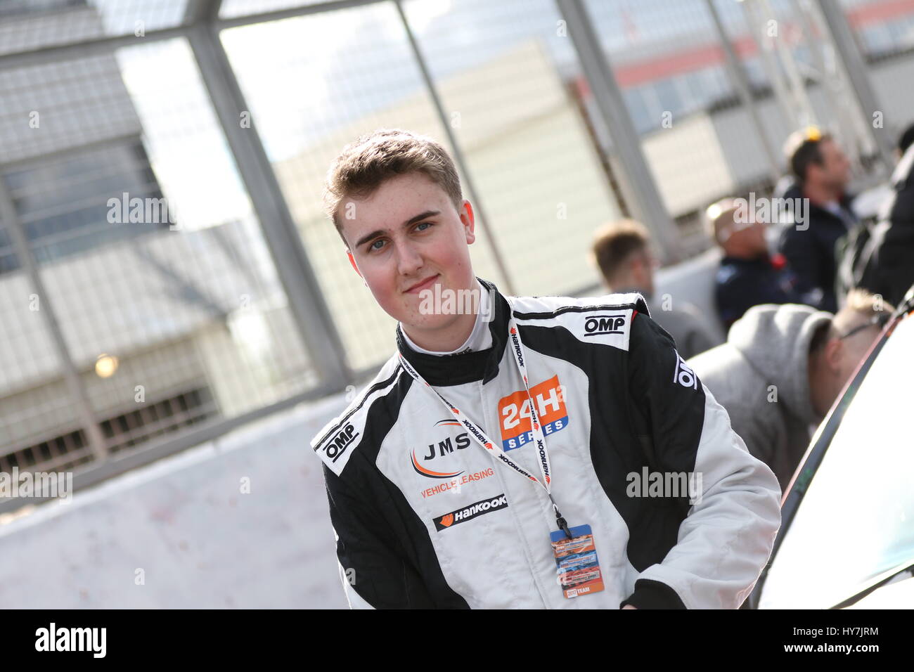Tag des Rennens für den Hankook 24H Tourenwagen Ausdauer in Silverstone Stockfoto