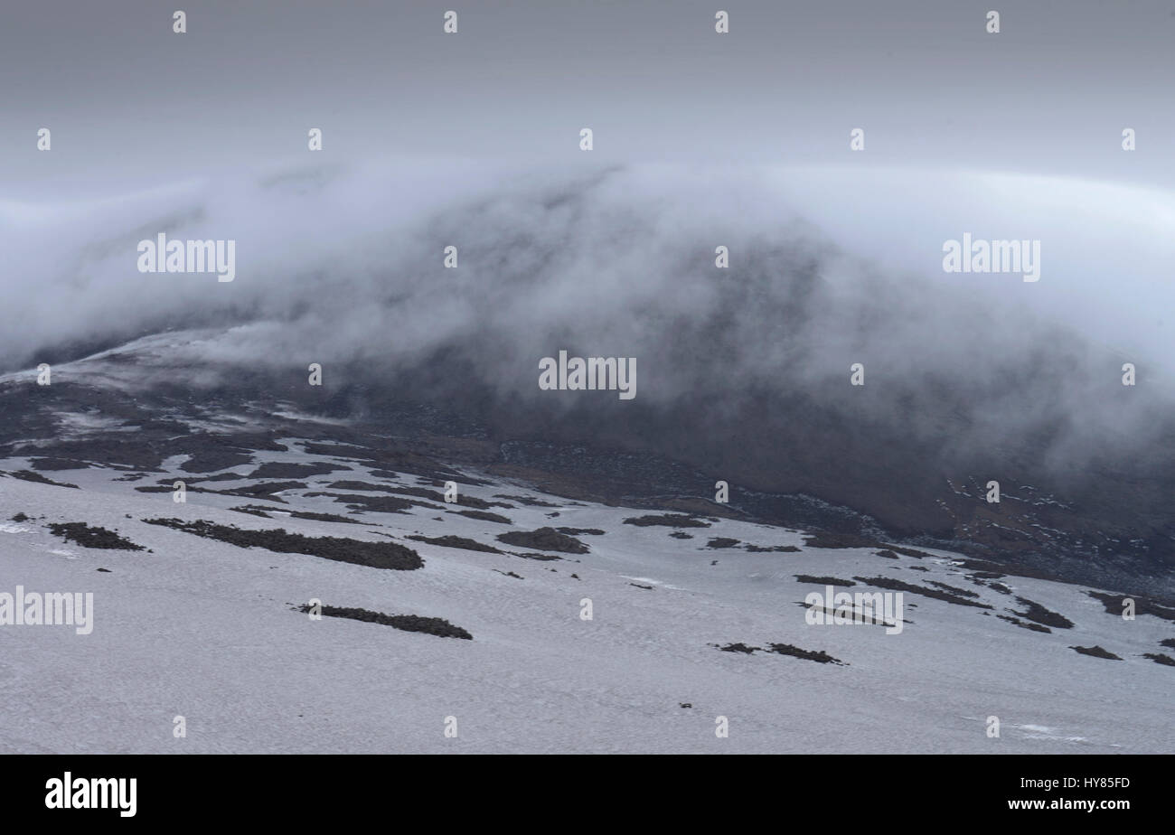 Hauptkrater, Hauptkrater, Ätna, Sizilien, Italien, Sizilien, Italien Stockfoto