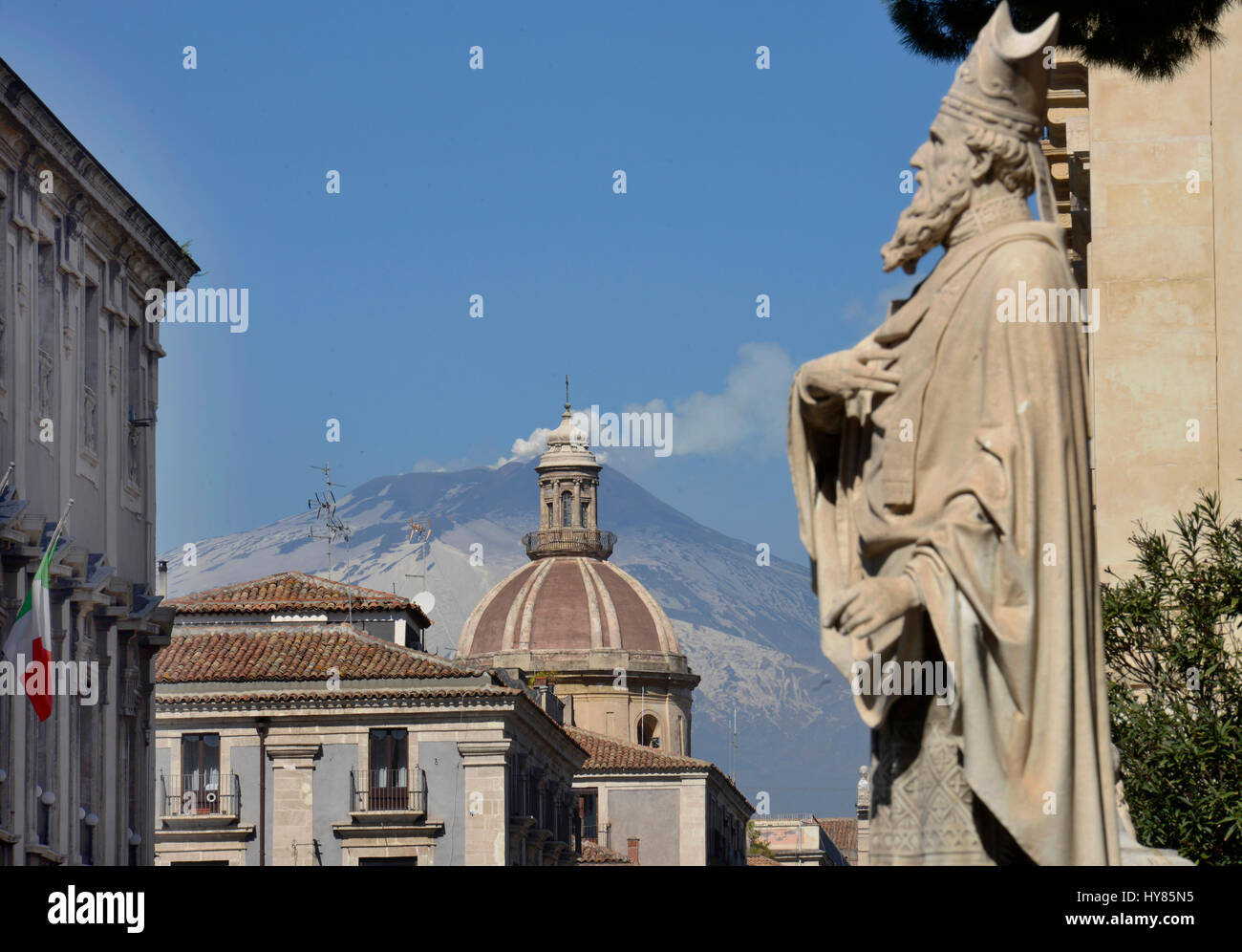 Vulkan Ätna, Catania, Sizilien, Vulkan, Sizilien, Italien Stockfoto