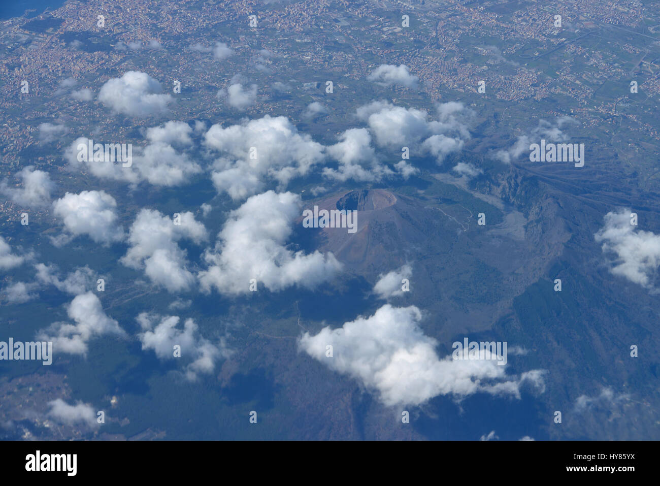 Vulkan, Vulkan, Vesuv, Vesuv, Italien, Italienisch Stockfoto