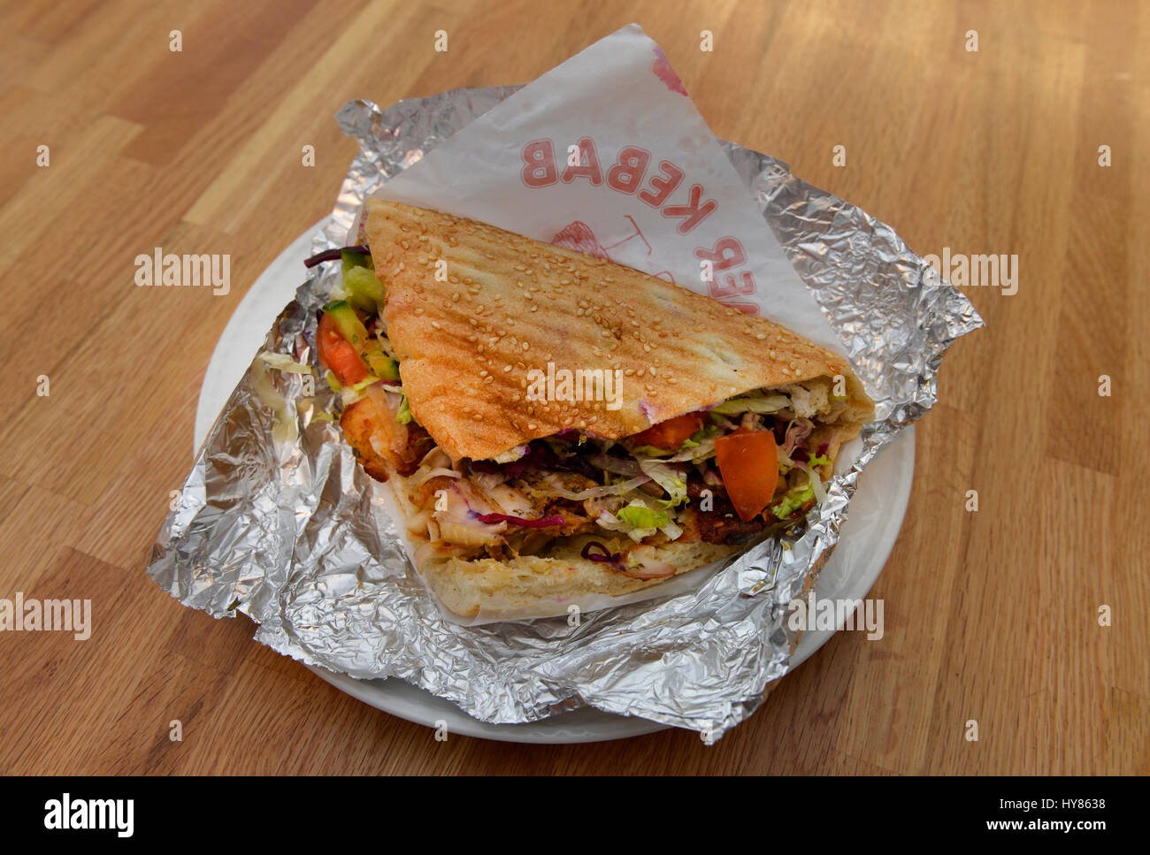 Döner Kebab, Döner Stockfoto