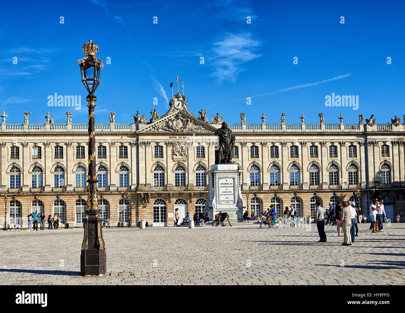 Frankreich, Lothringen, Meurthe et Moselle, Nancy, dem Stanislas-Platz. Stockfoto