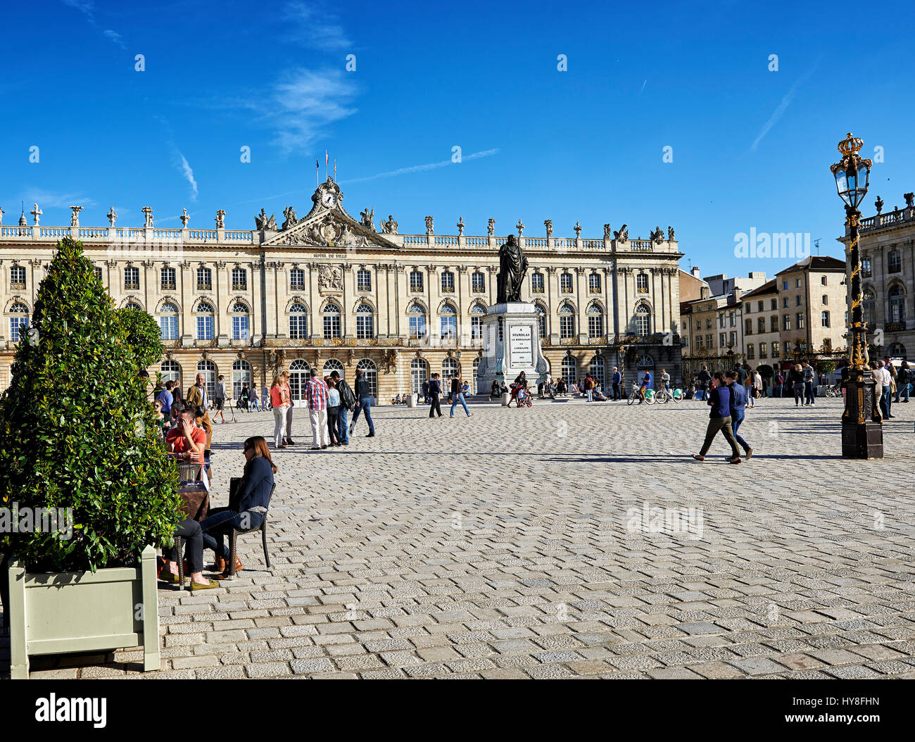 Frankreich, Lothringen, Meurthe et Moselle, Nancy, dem Stanislas-Platz. Stockfoto