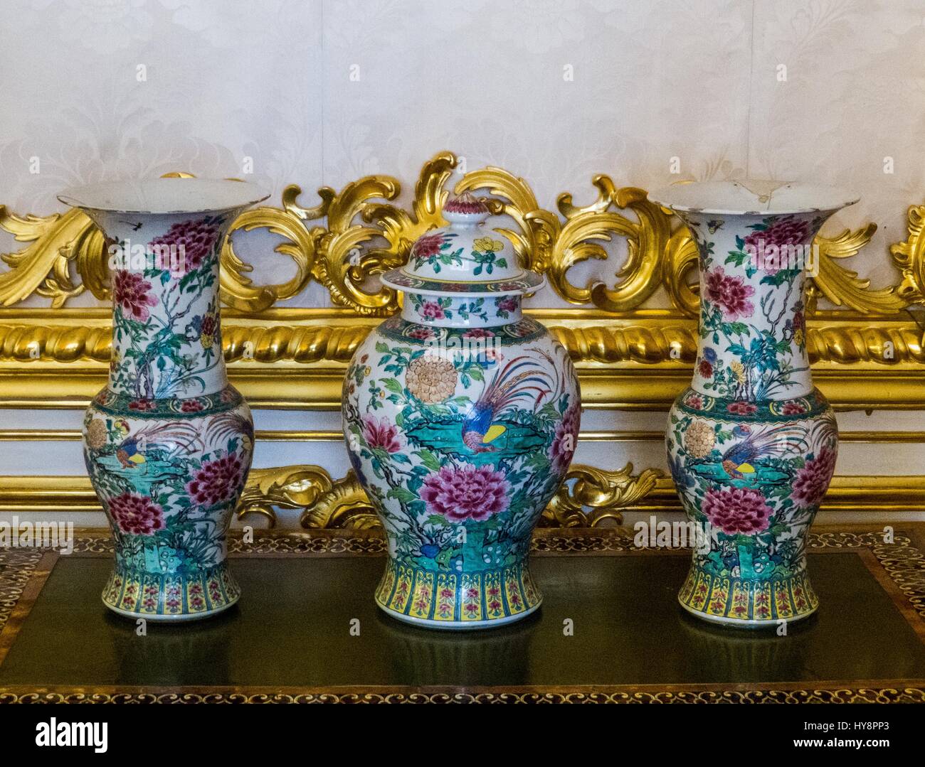 Chinesische Vasen Stockfoto