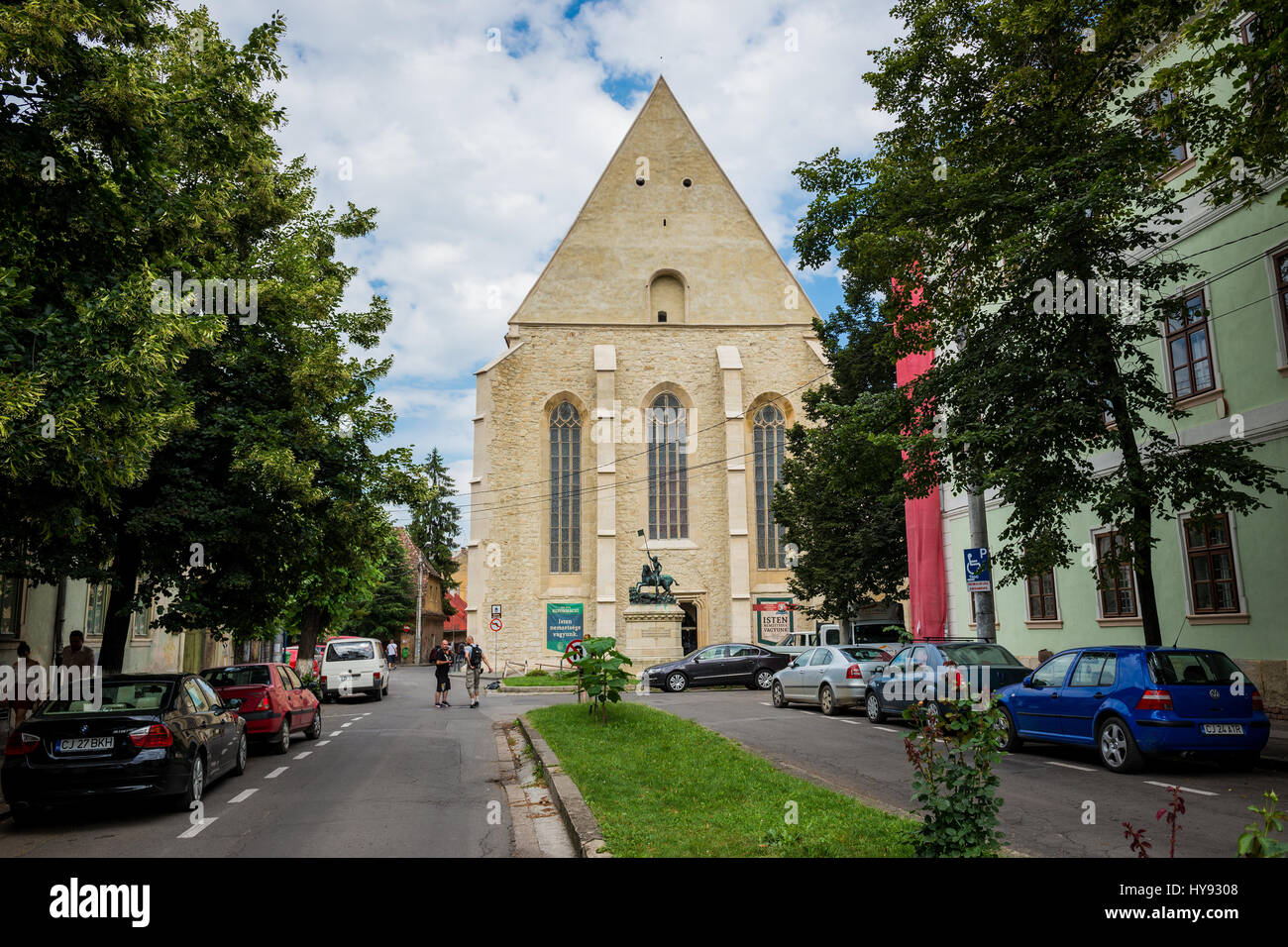 Siebenbürger calvinistischen reformierten in Cluj-Napoca, zweitgrößte Stadt in Rumänien Stockfoto