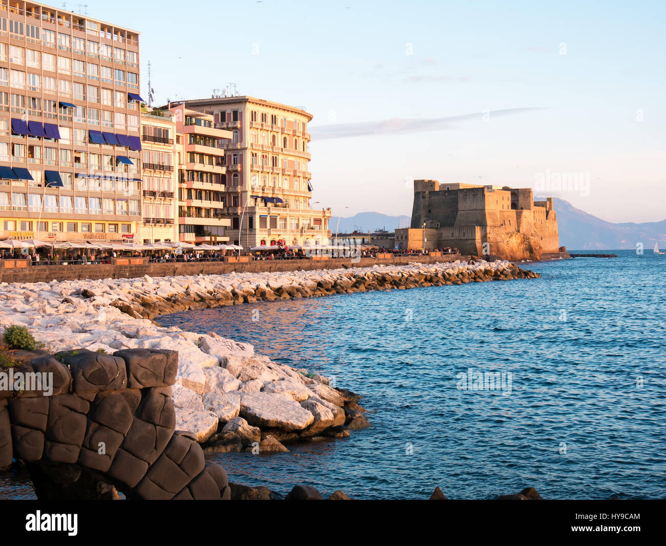 Golf von Neapel Italien Stockfoto