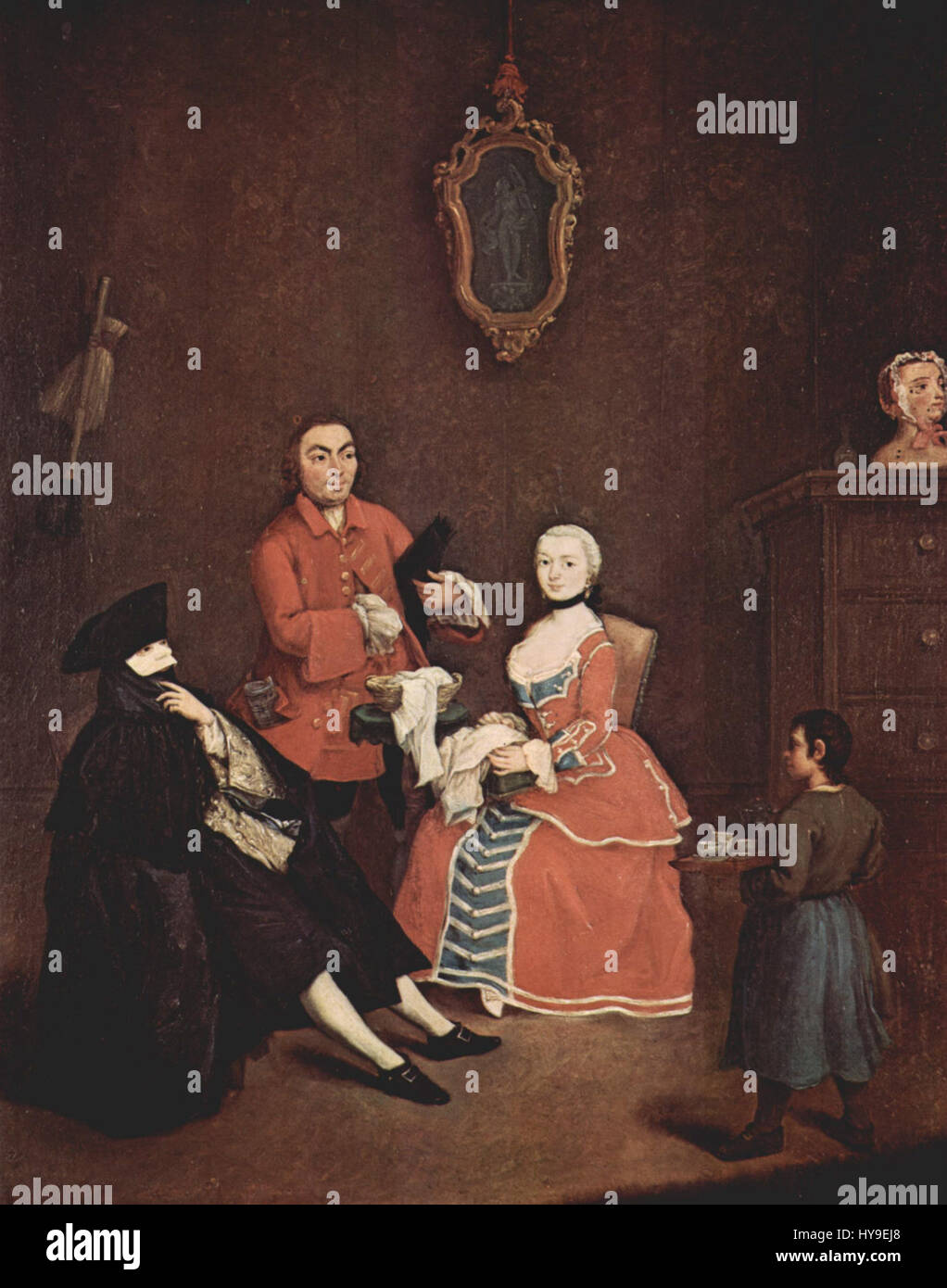 Pietro Longhi 013 Stockfoto