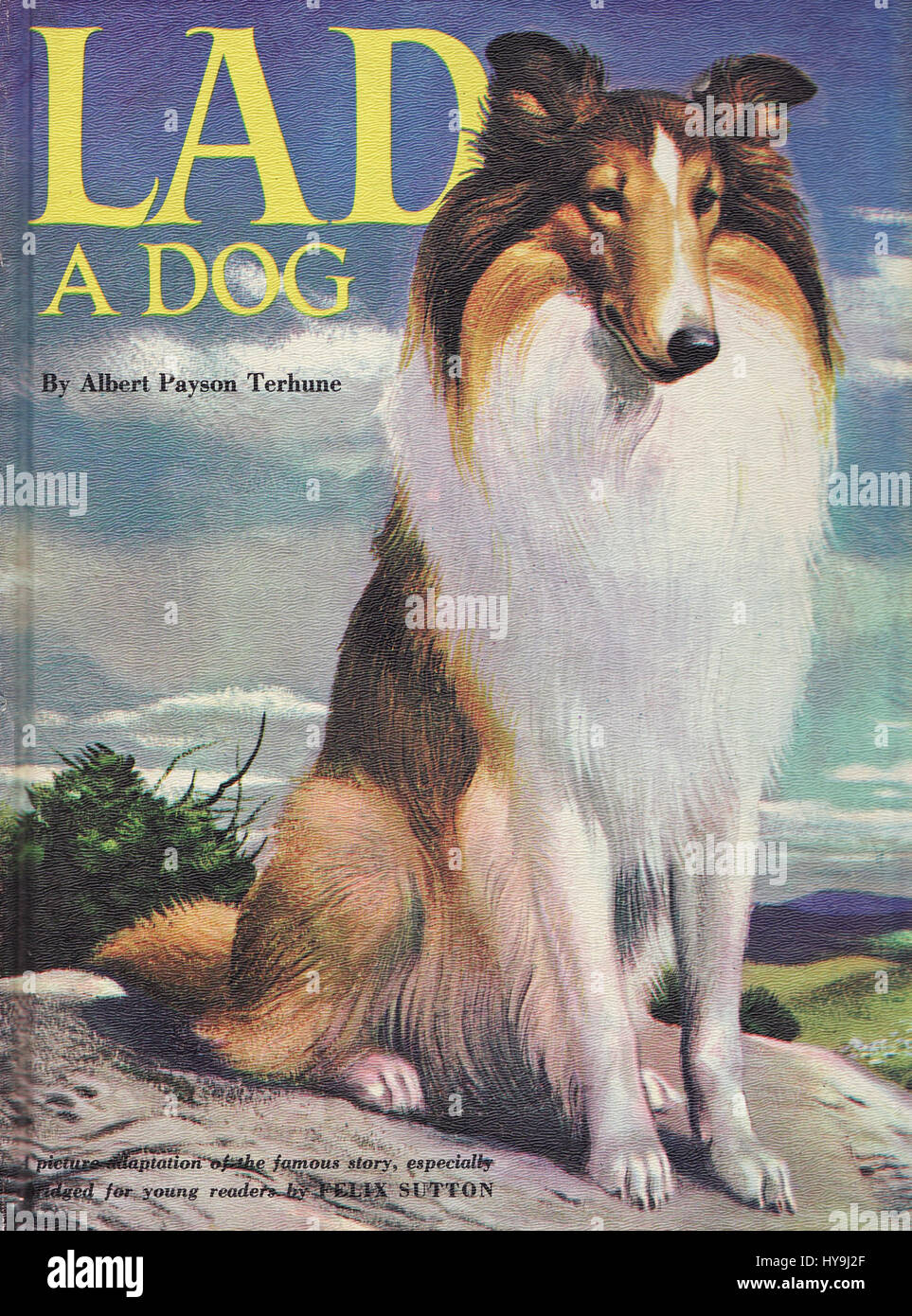 Lad, A Dog (illustriert von William Bartlett, 1957) Stockfoto