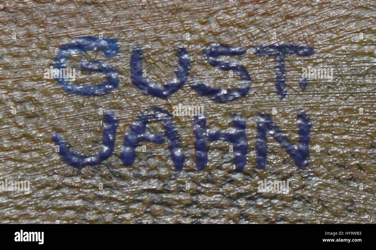 Gustav Jahn war ein deutscher Künstler, der 1879 geboren wurde. Seine Werke erstrecken sich über das Ende des 19. Und Anfang des 20. Jahrhunderts, und er ist bekannt für seinen charakteristischen Stil und historischen Einfluss. Stockfoto