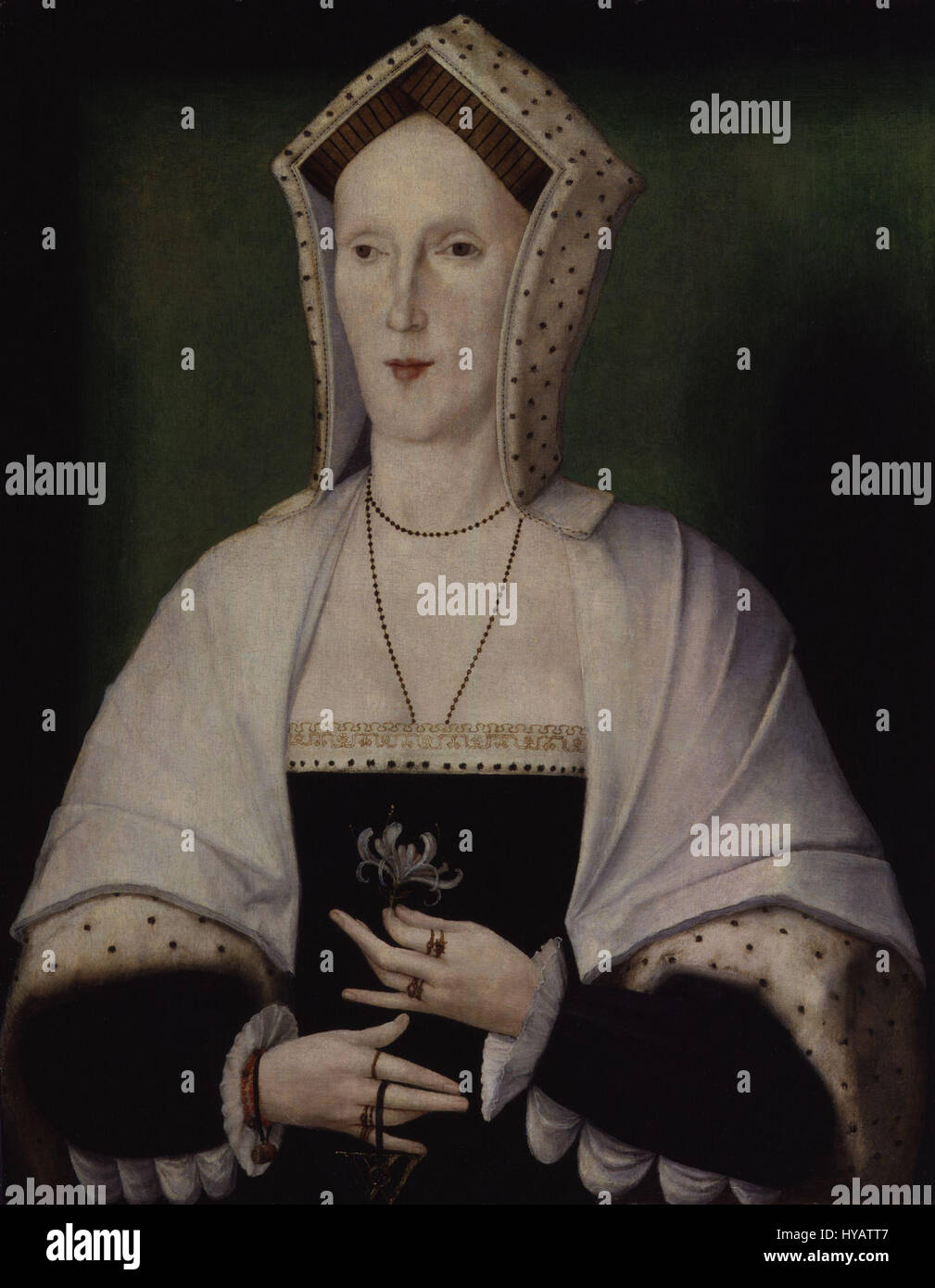 Unbekannte Frau, früher bekannt als Margaret Pole, Gräfin von Salisbury von NPG Stockfoto