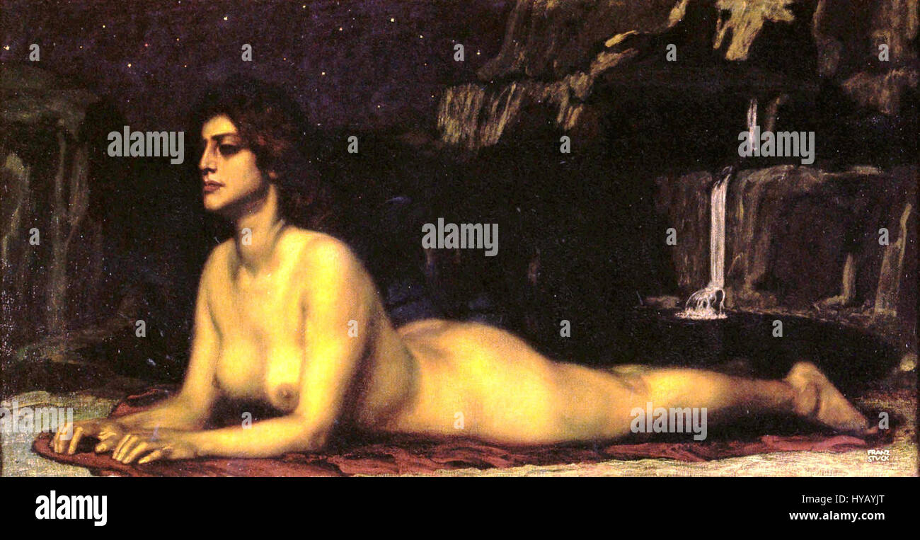 Franz von Stuck Sphinx Stockfoto