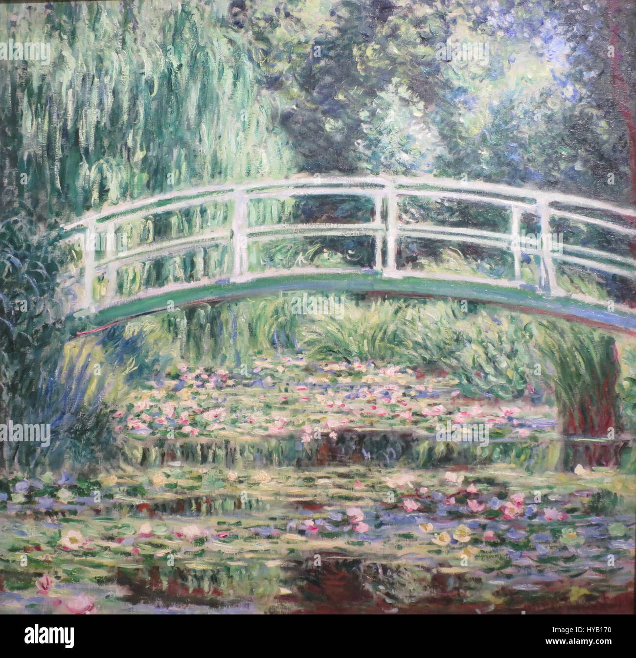 "Weiße Seerosen" von Claude Monet, 1899, Puschkin-Museum Stockfoto