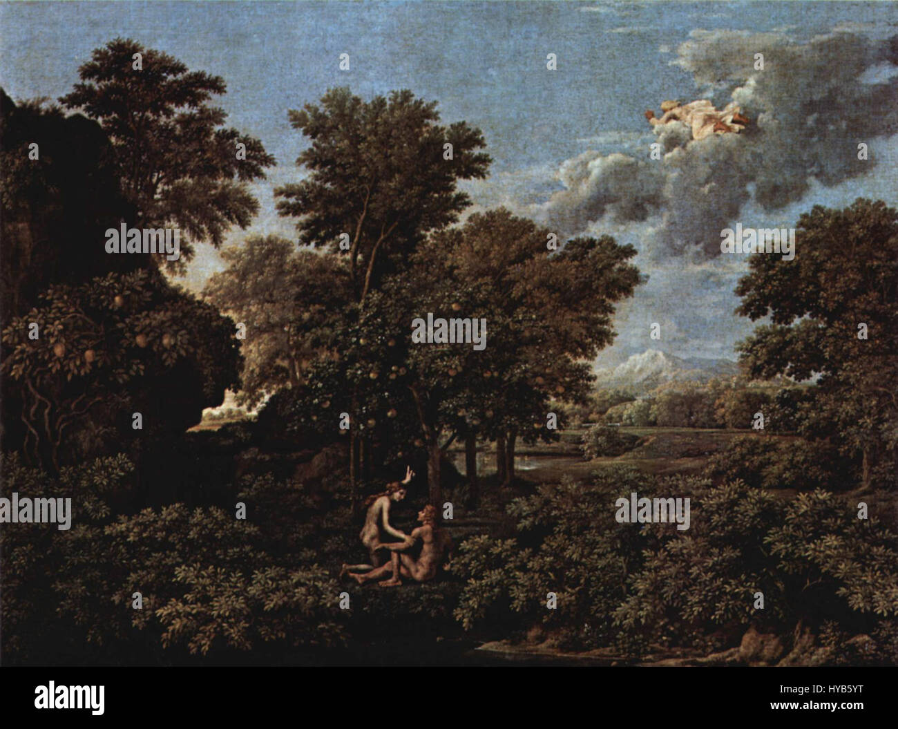 Nicolas Poussin Le Printemps Stockfoto