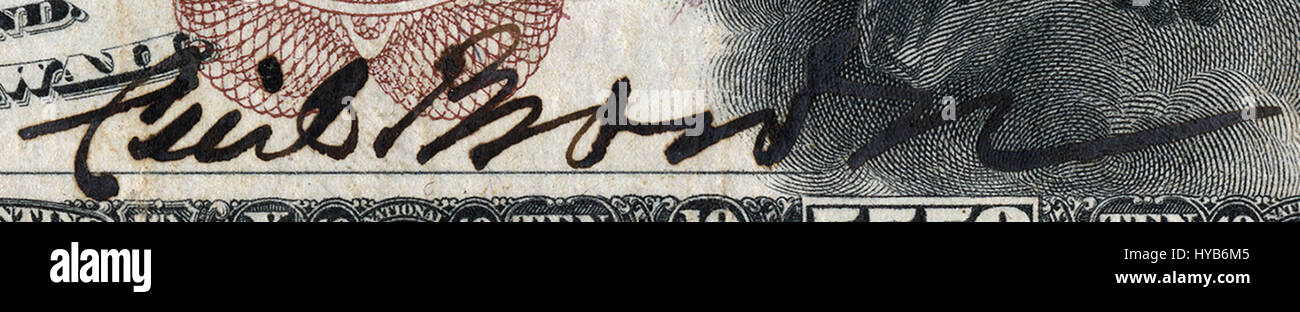 Der Titel „US NBN HI Honolulu 5550 1882BB 10 1 B“ bezieht sich auf ein historisches Objekt, möglicherweise ein Poststück oder ein Dokument aus Honolulu aus dem Jahr 1882. Das Abschneiden der Unterschrift deutet darauf hin, dass es sich um ein Sammlerstück oder Postgeschichte handelt, das in diesem Zeitraum mit den USA in Verbindung steht. Stockfoto