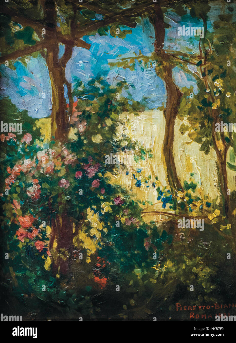 Landschaft von Pieretto Bianco Bortoluzzi, 1931 Stockfoto