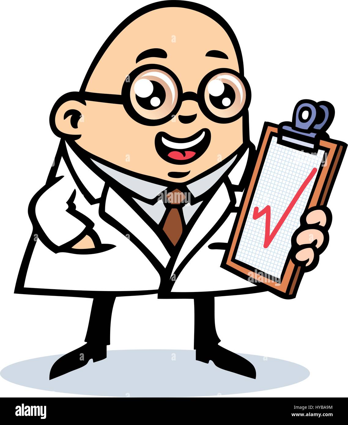 Wissenschaftler Mann Vektor Bild Stock Vektor