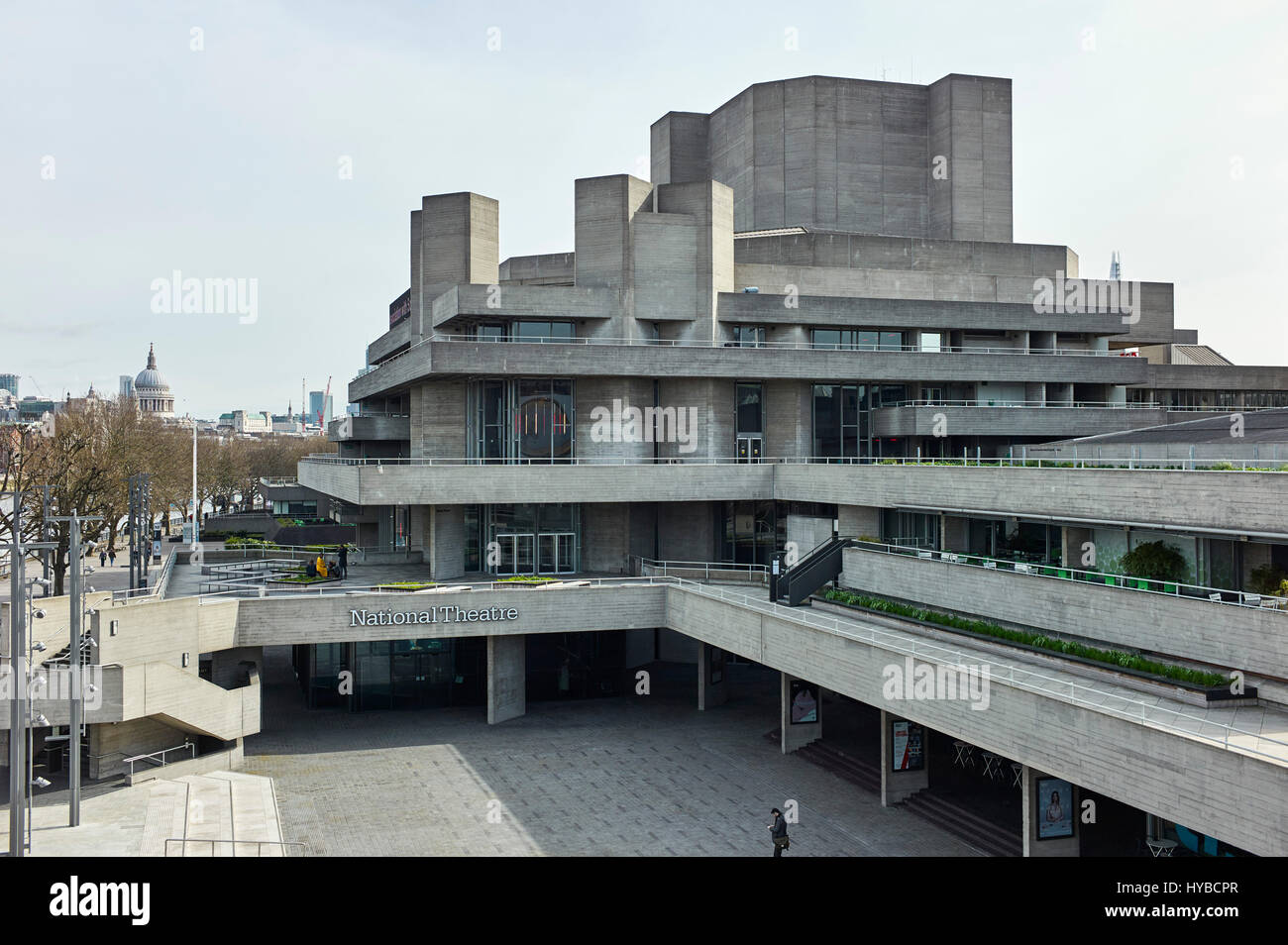 Nationaltheater, aufbauend auf Southbank, London Stockfoto