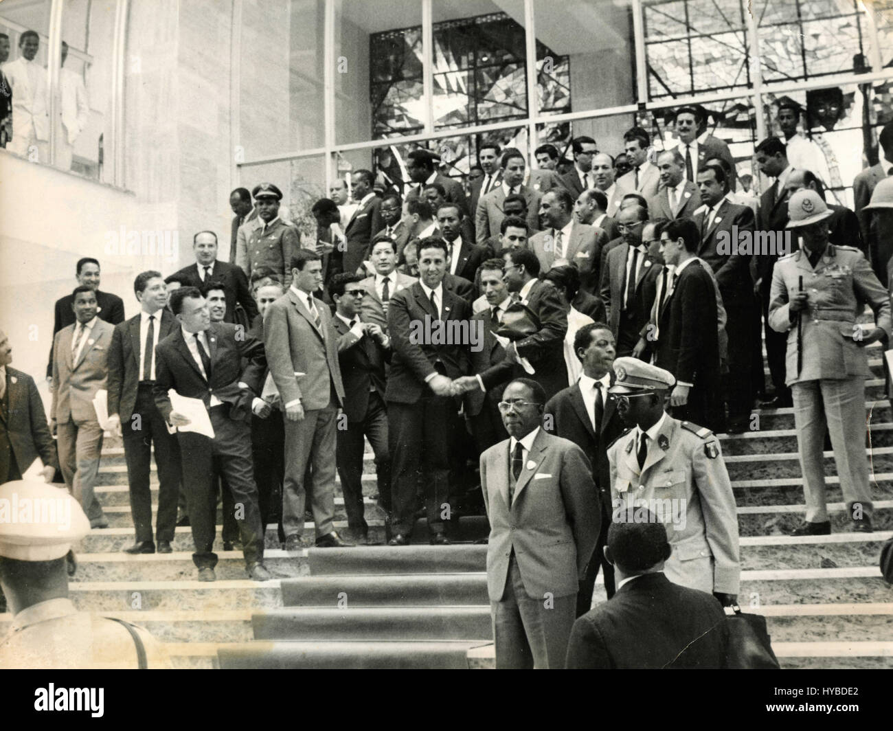 Konferenz der afrikanischen Länder, Addis Abeba, Äthiopien 1963 Stockfoto