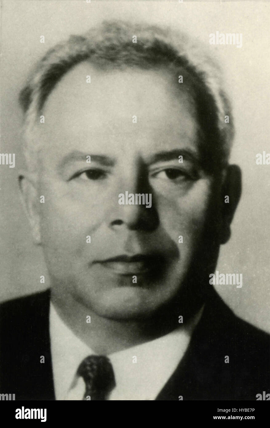 Herr Podgorny, Mitglied der sowjetischen Präsidium, UdSSR Stockfoto