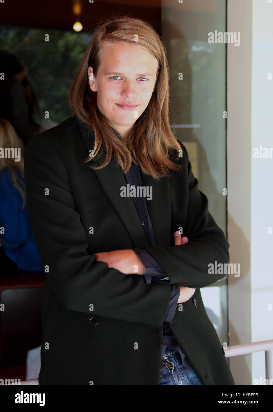 Valter Skarsgard Sohn Schauspieler Stellan Skarsgard Stockfoto