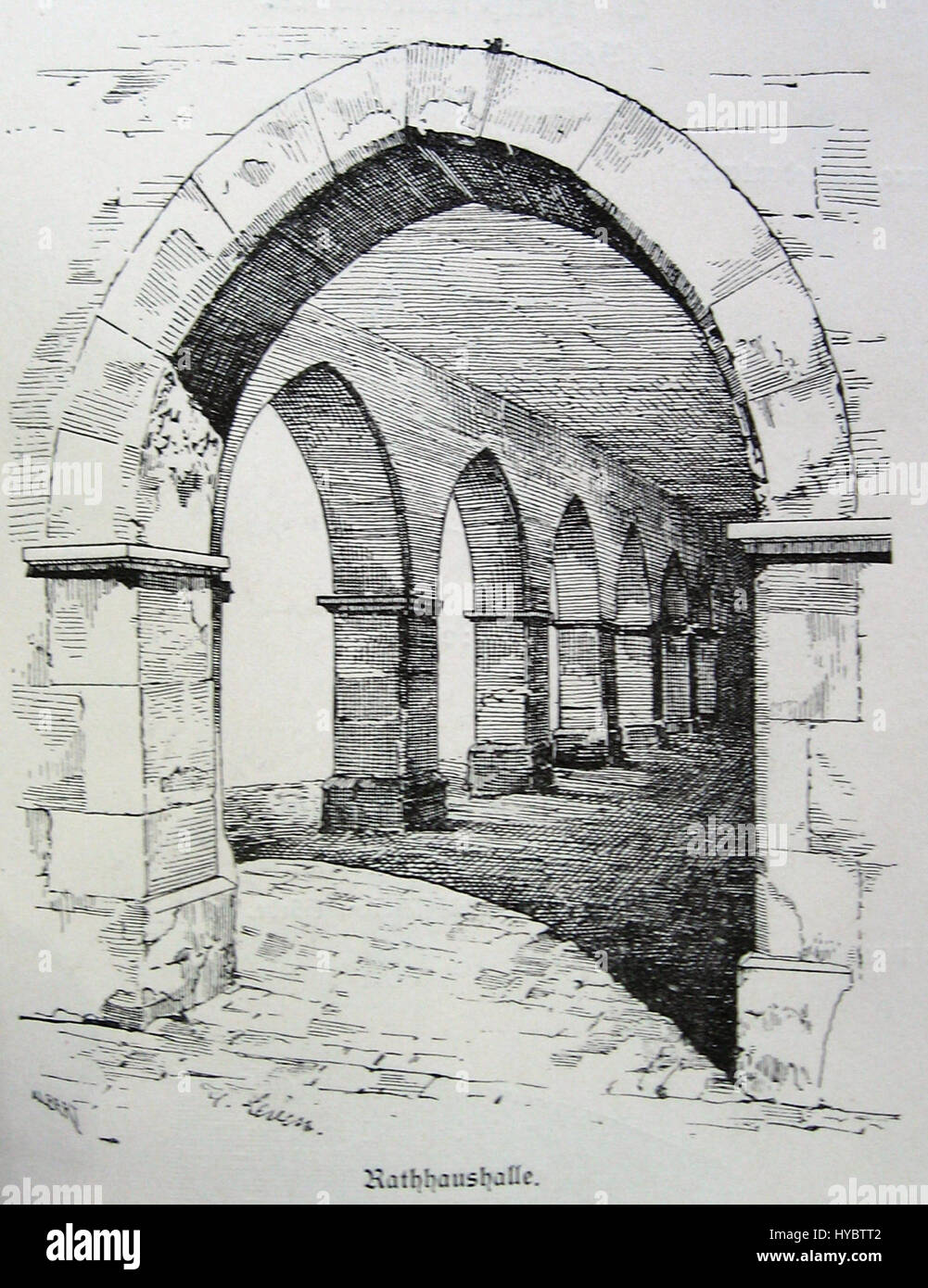 „IMG 2624 Schwerte Rathaushalle“ zeigt die Rathaushalle in Schwerte. Das Gebäude ist bekannt für seine historische Bedeutung und seinen architektonischen Stil, der das Erbe und die bürgerliche Identität der Stadt repräsentiert. Stockfoto