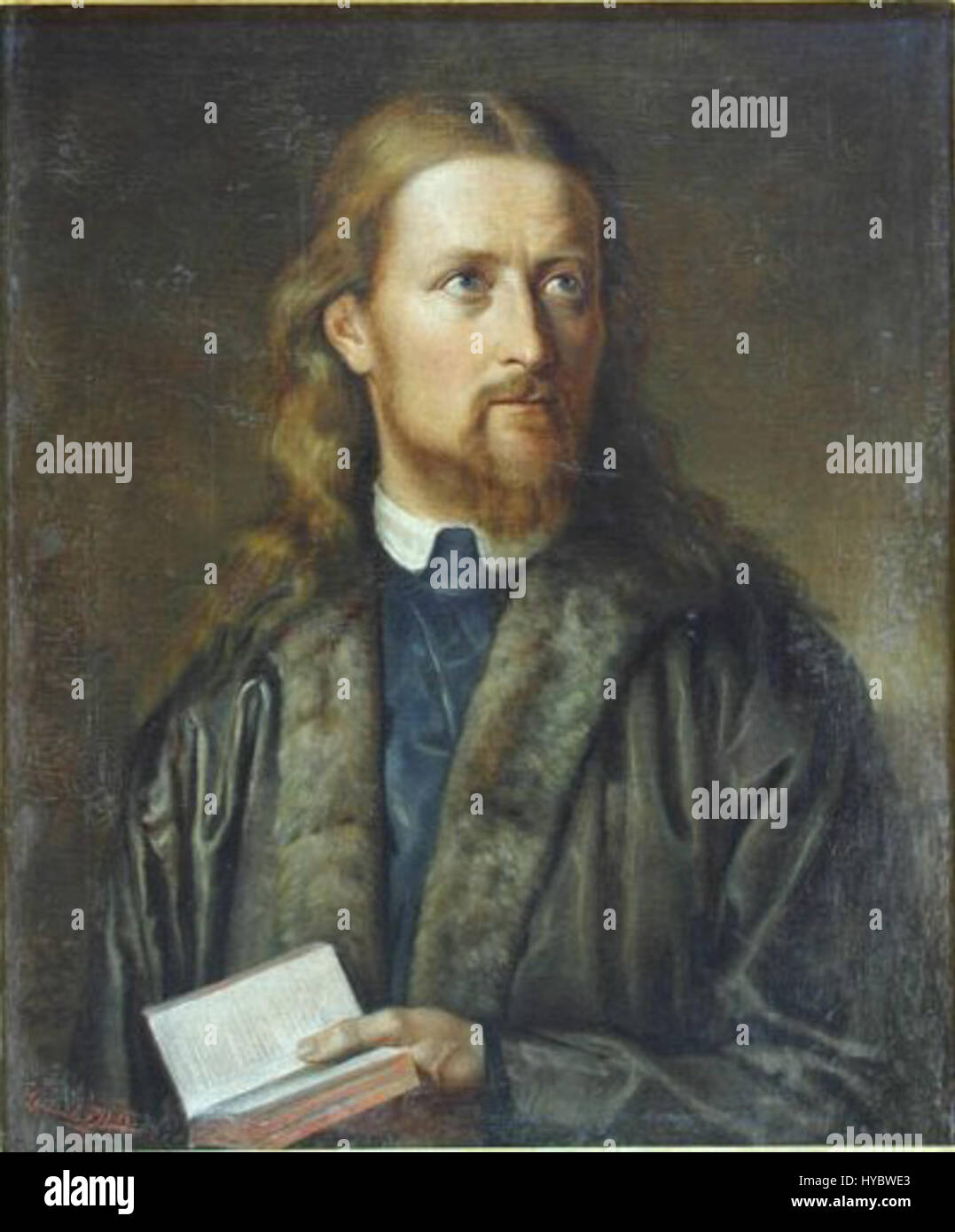 Portretul unui necunoscut von Emanoil Bardasare ist ein rumänisches Porträtbild, das ein unbekanntes Individuum darstellt. Das Werk zeichnet sich durch seine subtile Farbgebung und die sorgfältige Darstellung der Merkmale des Motivs aus, was einen detaillierten und realistischen Ansatz widerspiegelt, der typisch für diese Zeit ist. Stockfoto