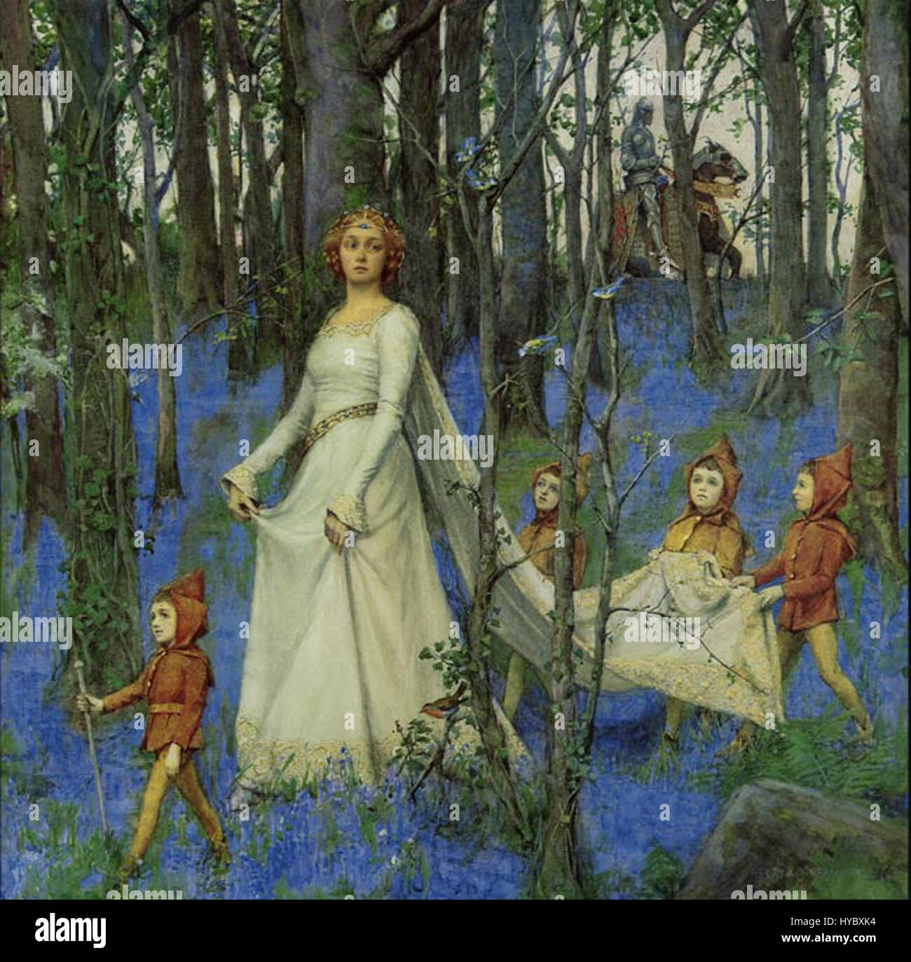 Henry Meynell Rheam Fee Holz 1903 Stockfoto