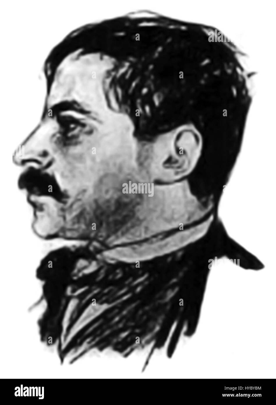 Jakob Wassermann war ein prominenter deutsch-jüdischer Autor, bekannt für seine Romane, die sich oft mit Themen der Identität, der Gesellschaft und dem Kampf des Einzelnen darin beschäftigten. Seine Werke spiegeln tiefe psychologische Einsicht und ein ausgeprägtes Verständnis der sozialen Dynamik wider. Stockfoto