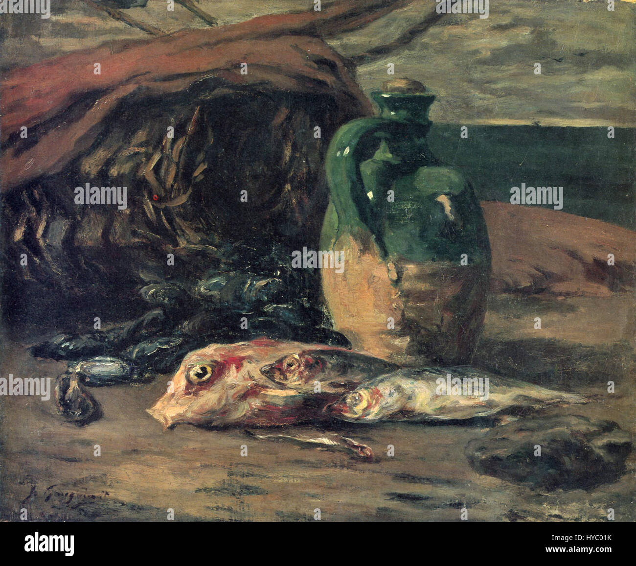 Paul Gauguins Kunstwerk „118“ repräsentiert den Stil des Post-Impressionismus des Künstlers, mit einem Fokus auf lebendige Farben, kräftige Linien und tropische Einflüsse, die menschliche Motive und Landschaften einfangen. Stockfoto