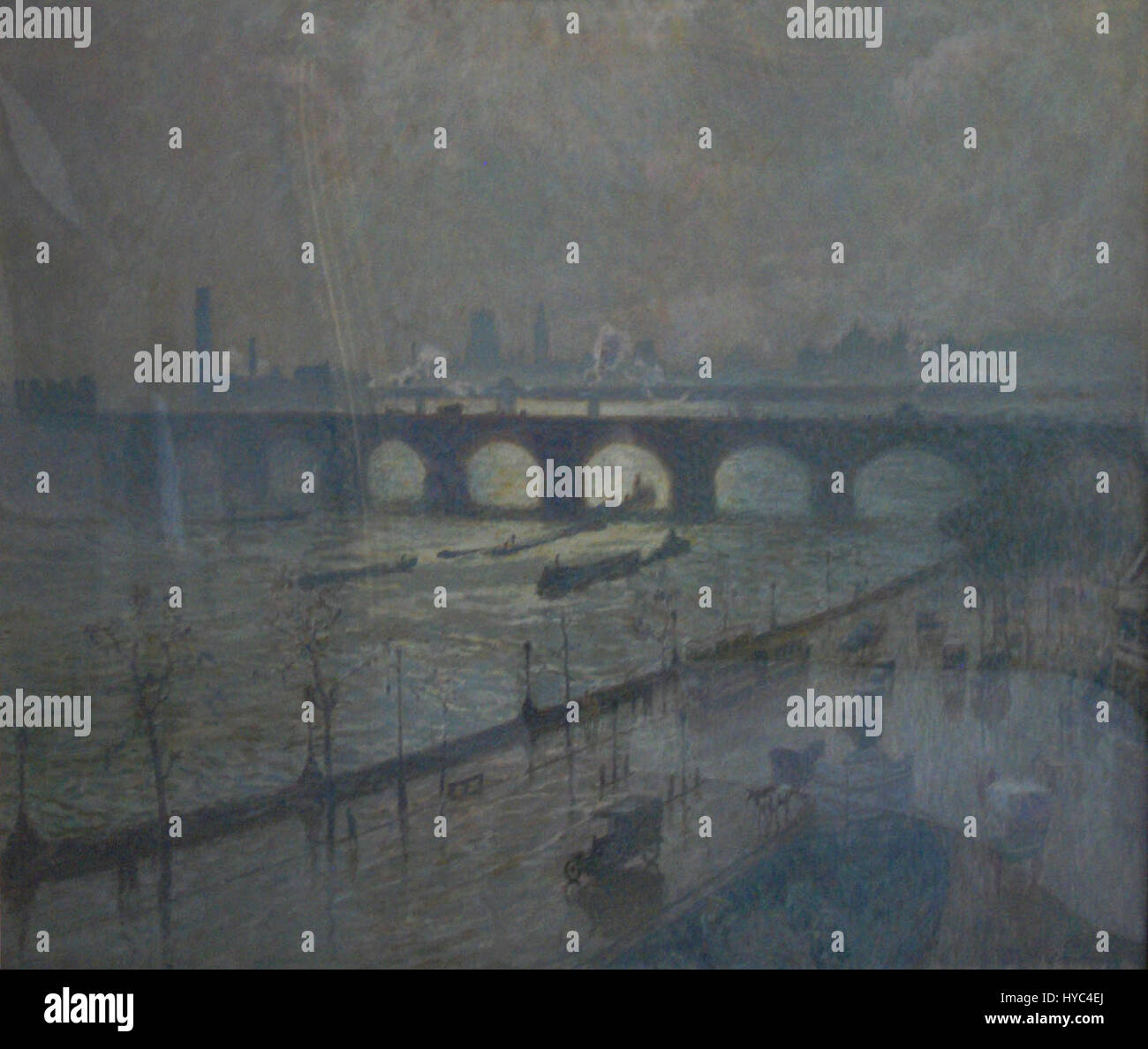 Emile Claus war ein belgischer Maler, der für seine impressionistischen Werke bekannt ist, wobei „007“ wahrscheinlich auf ein bestimmtes Stück, möglicherweise eine Zahl in einer Sammlung, verweist, in dem seine charakteristischen Landschaften oder Porträts gezeigt werden. Stockfoto