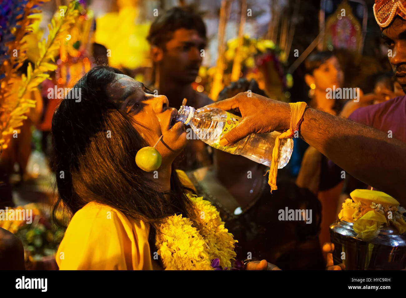 hinduistische Thaipusam Festival, Batu caves, Kuala Lumpur, malaysia Stockfoto