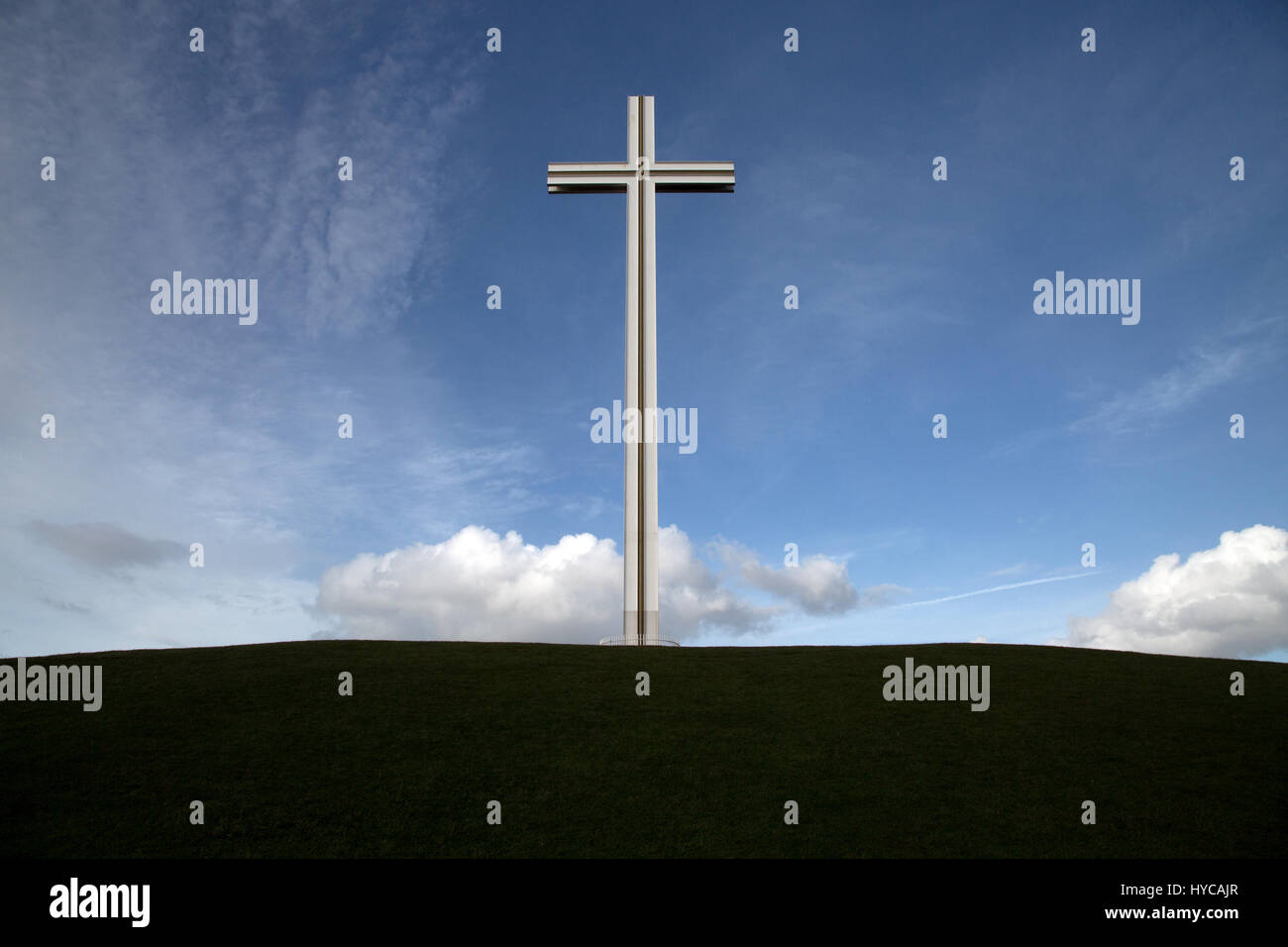 Päpstliche Kreuz, Phoenix Park, Dublin City, Irland. Stockfoto