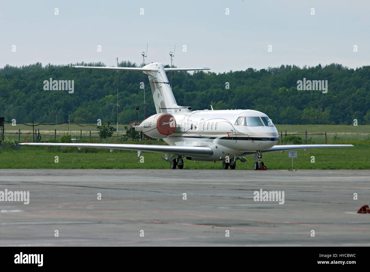 Privatflugzeug, Rostow am Don, Russland, 4. Juli 2012 Stockfoto
