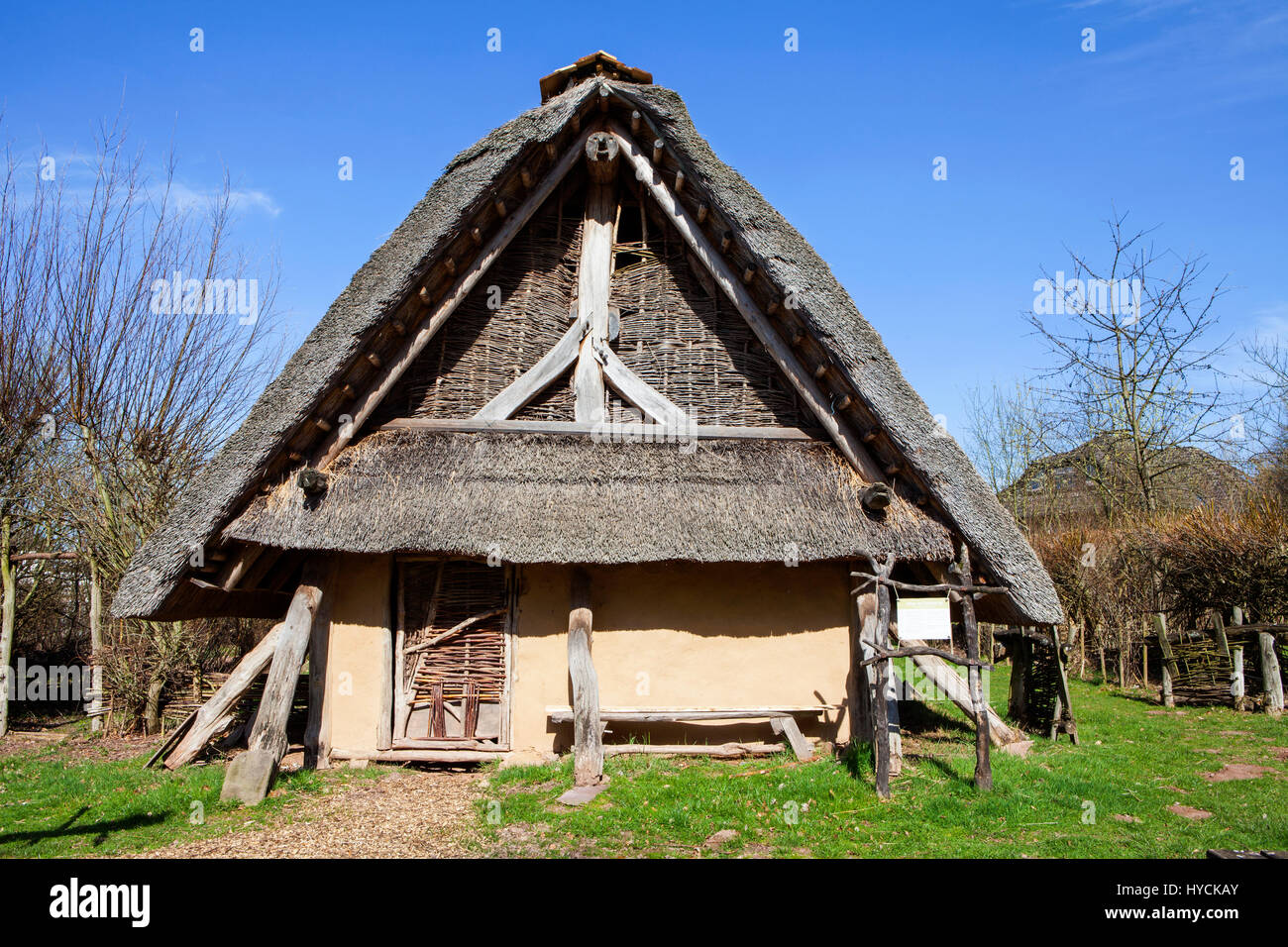 Mittelalterliches Dorf, Bokerode, Fürstenberg, Deutschland Stockfoto