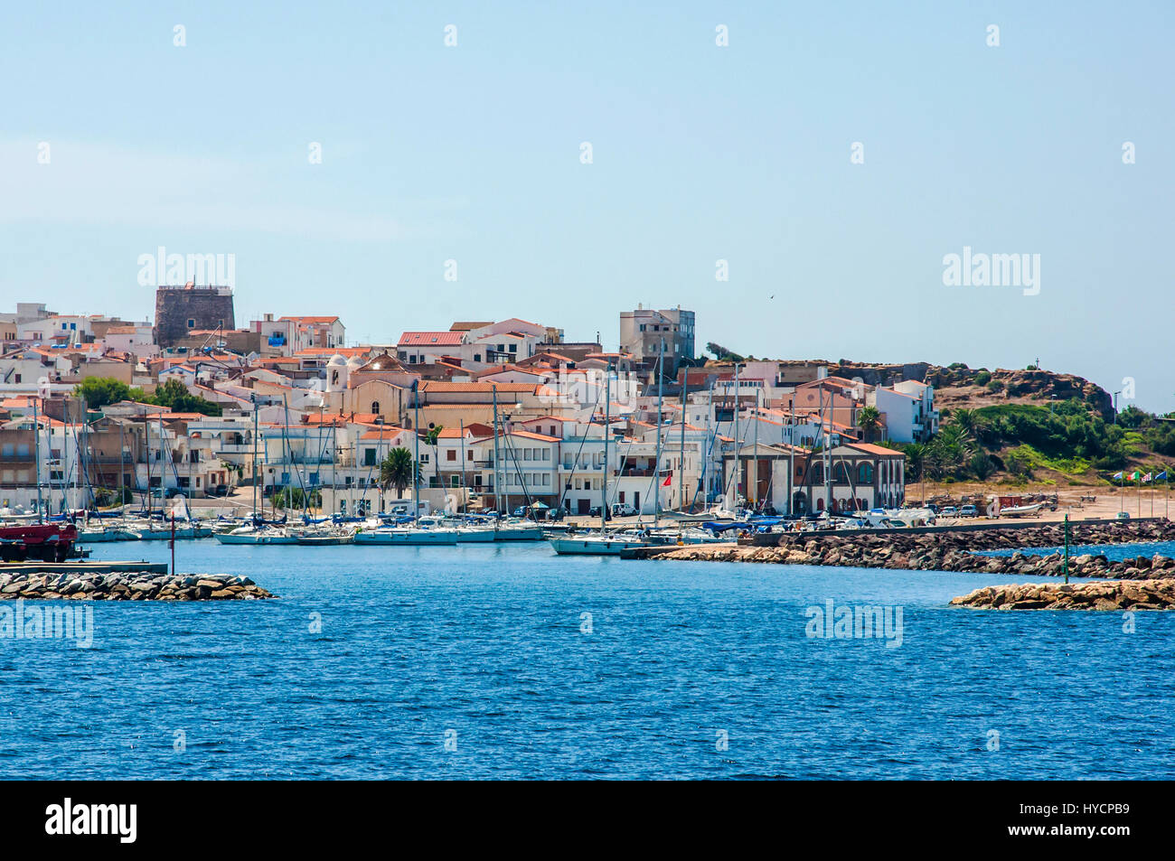 Blick Auf Einen Sch nen Hafen In Arbatax Hafen Dorf Sardinien Italien Blick Auf Einen Sch nen Hafen In Arbatax Hafen Dorf Sardinien Italien