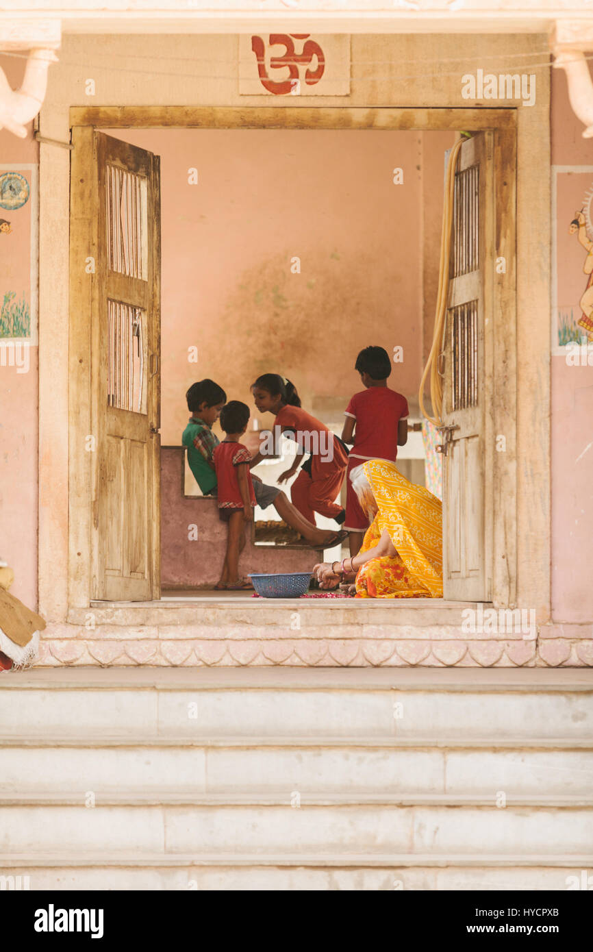 Reisen durch Indien Stockfoto