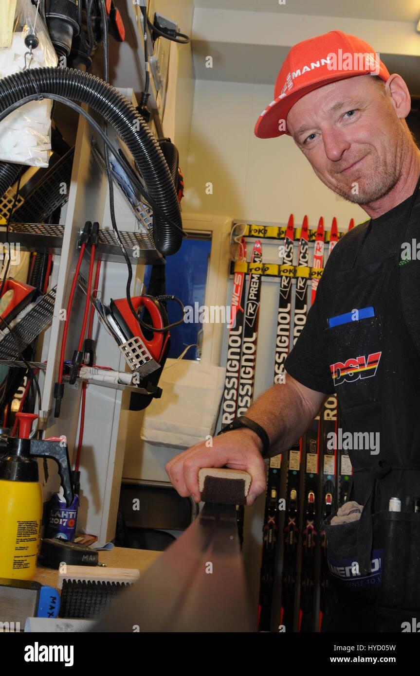 Lahti2017 FIS Nordischen Ski-Weltmeisterschaften in Lahti, Finnland mit: Atmosphäre wo: Lahti, Finnland wenn: 1. März 2017 Stockfoto